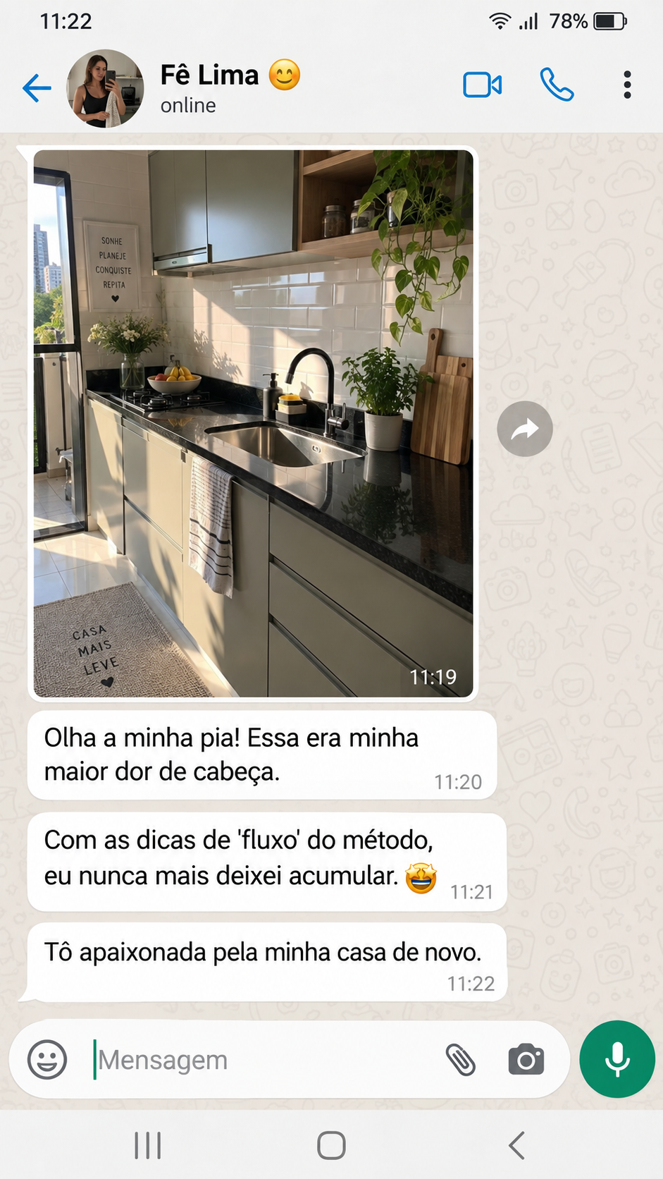 Depoimento de cliente